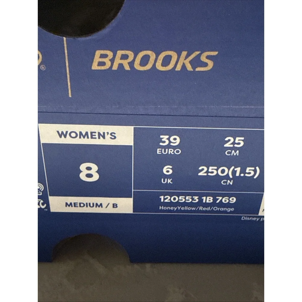 Limited‎ Edition Brooks Ghost Winnie the Pooh Women's 8M Disney Limited Edition